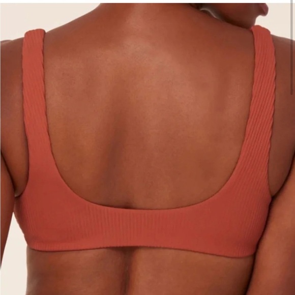 Andie Bikini Set Delray Top String Bottom Ribbed size M NWT Swimsuit - Picture 4 of 9